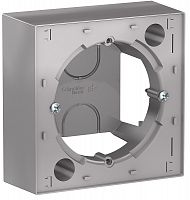 Коробка для наружнего монтажа Systeme Electric AtlasDesign алюминий картинка